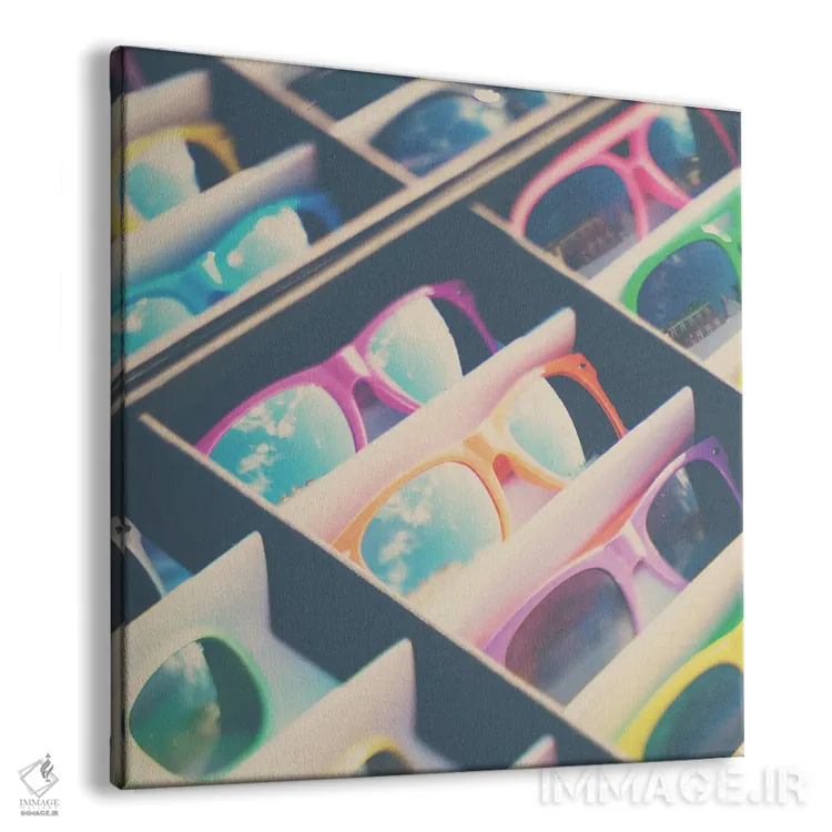 تابلو دکوراتیو یافتن آفتاب اثر لورا ایوانز - نمای پرسپکتیو محصول