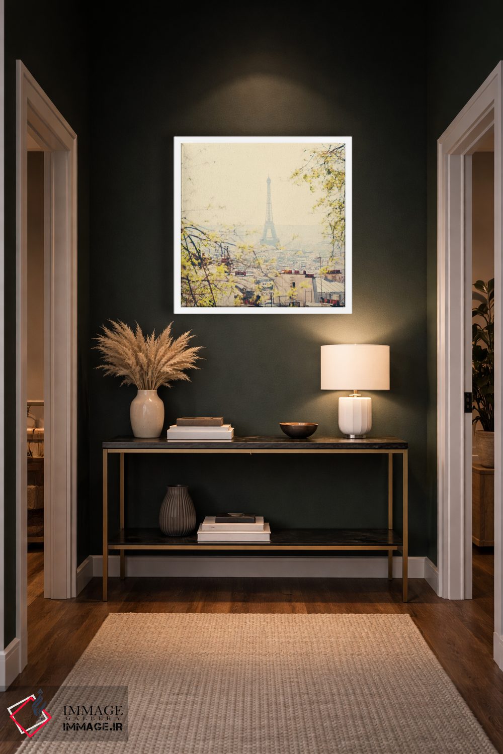 تابلو دکوراتیو از بالای تپه اثر لورا ایوانز - D3W