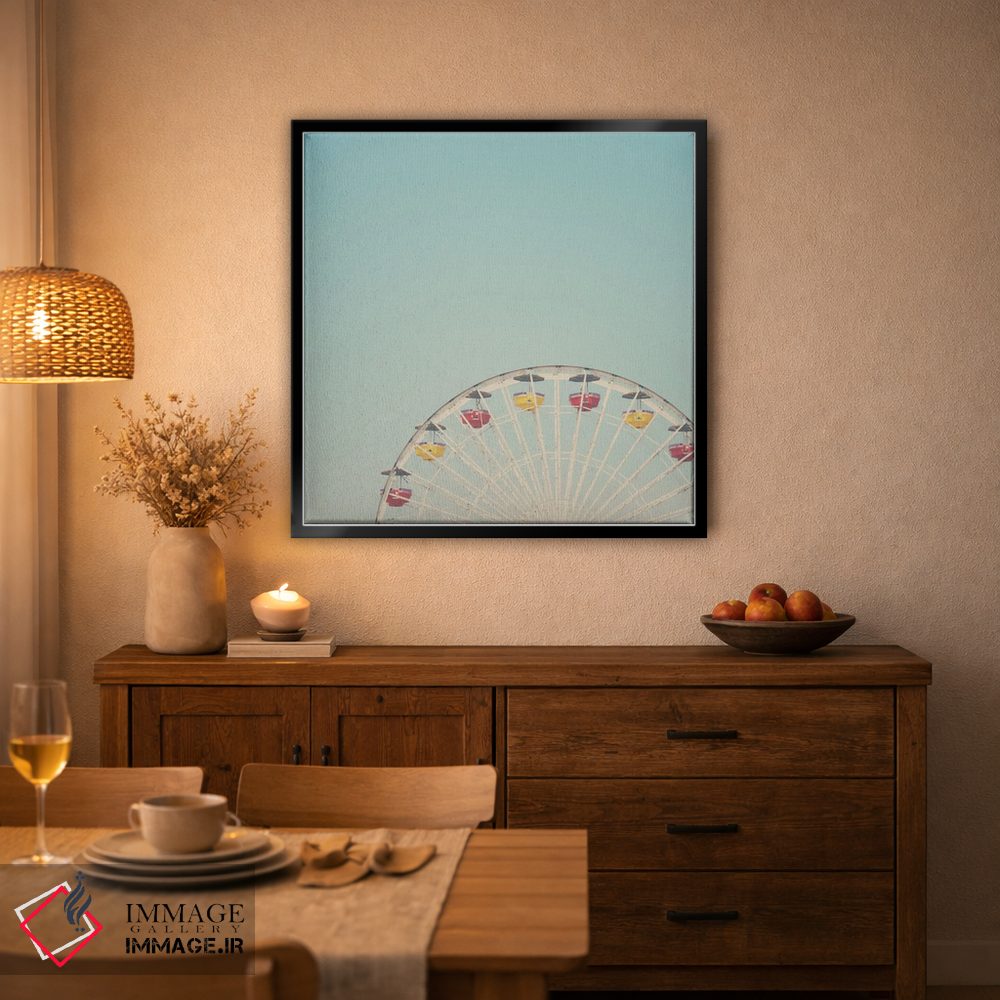 تابلو دکوراتیو چرخ فلک ها اثر لورا ایوانز - D4B