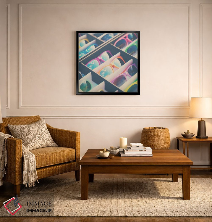 تابلو دکوراتیو یافتن آفتاب اثر لورا ایوانز - D5B