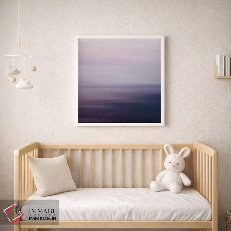 تابلو مینیمال دریای محو اثر لنا وایسبک - D1W