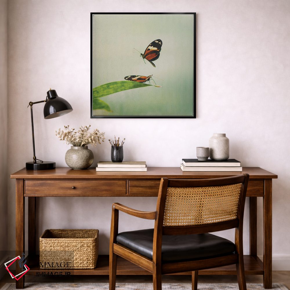 تابلو دکوراتیو بال های لرزان اثر لورا ایوانز - D6B