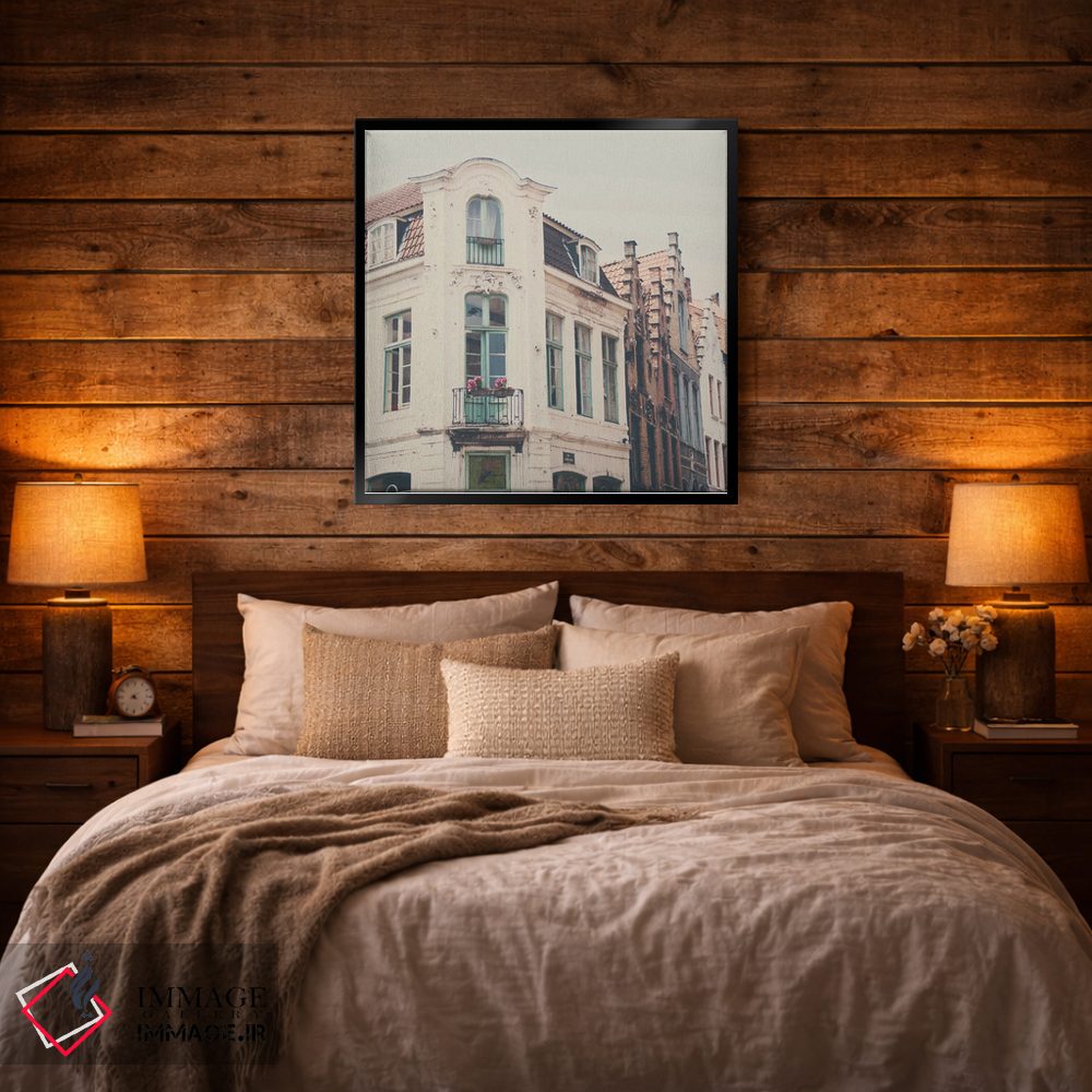 تابلو دکوراتیو ساختمان آپارتمانی در بروژ اثر لورا ایوانز - D3B