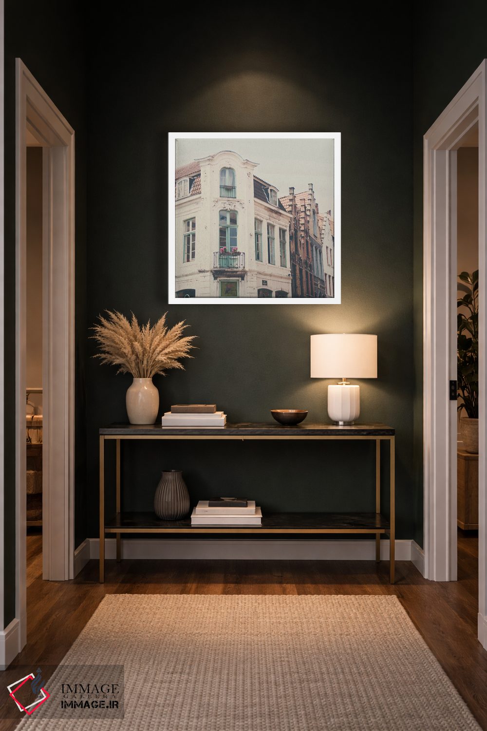 تابلو دکوراتیو ساختمان آپارتمانی در بروژ اثر لورا ایوانز - D4W