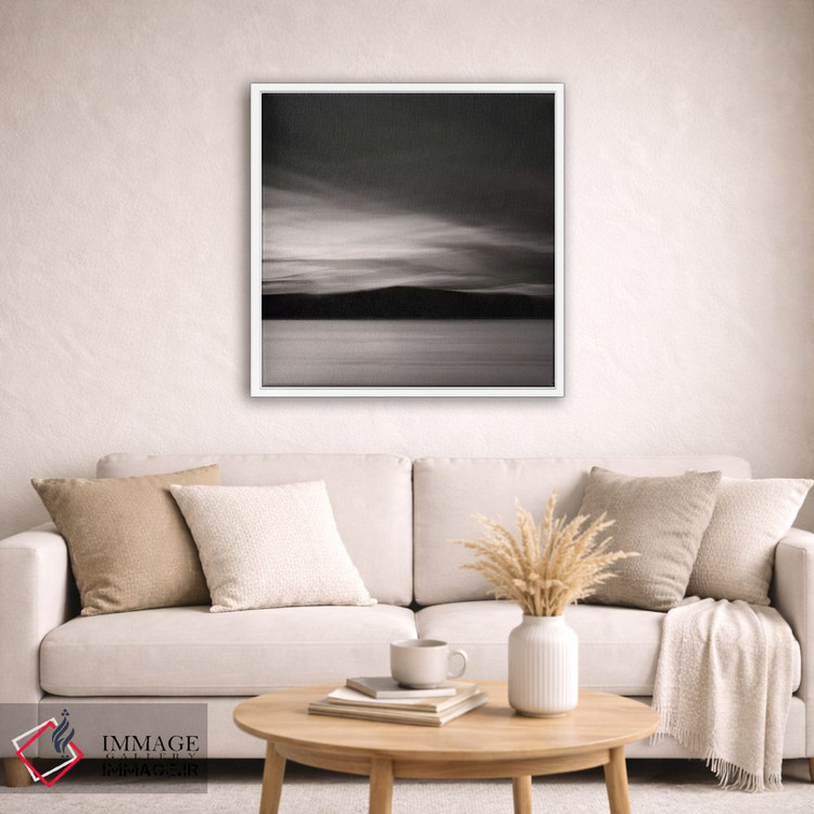 تابلو مینیمال آخرین نورها اثر لنا وایسبک - D2W