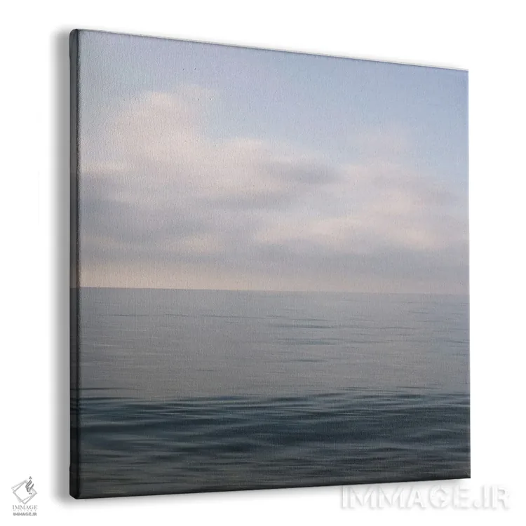 تابلو دکوراتیو منظره آبی مدیترانه ای اثر لنا وایسبک - نمای پرسپکتیو محصول