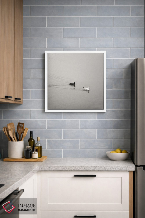 تابلو مینیمال یین و یانگ اثر لنا وایسبک - D3W