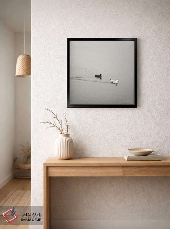 تابلو مینیمال یین و یانگ اثر لنا وایسبک - D5B