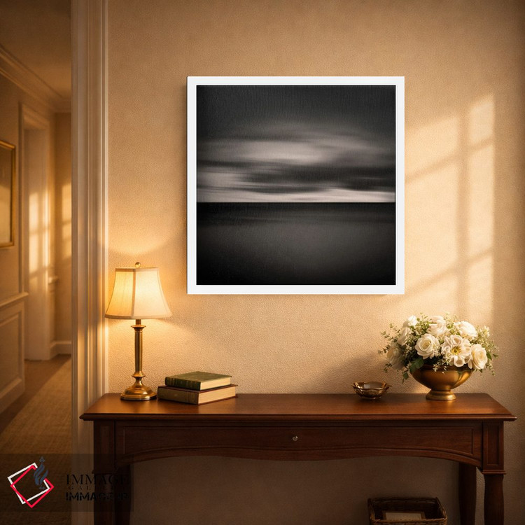 تابلو دکوراتیو ابرها بر فراز دریا اثر لنا وایسبک - D2W