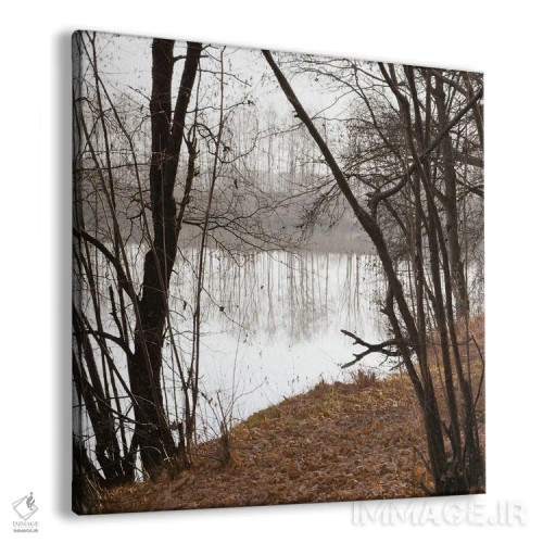 تابلو دکوراتیو مالیخولیا اثر لنا وایسبک - نمای پرسپکتیو محصول