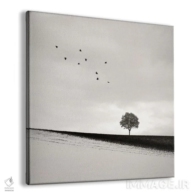 تابلو دکوراتیو دل تنها اثر لنا وایسبک - نمای پرسپکتیو محصول