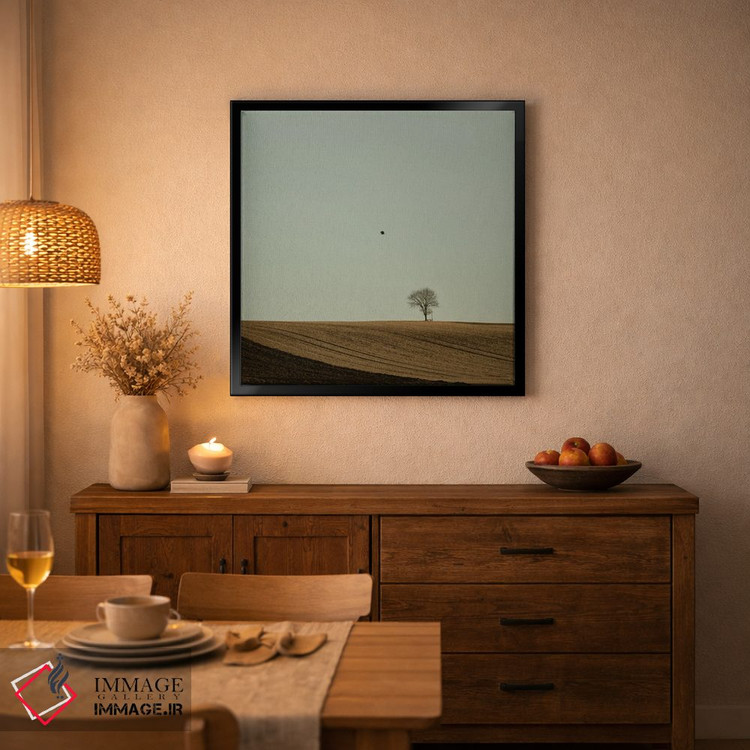 تابلو دکوراتیو سرودددد به سرزمین اثر لنا وایسبک - D4B