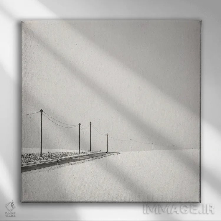 تابلو دکوراتیو فرار اثر لنا وایسبک - نمای روبهرو روی دیوار