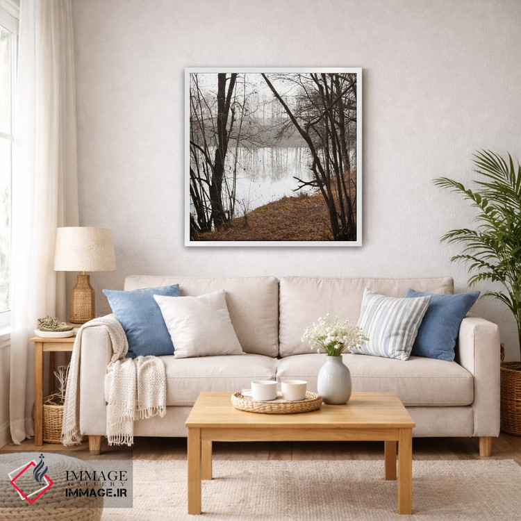 تابلو دکوراتیو مالیخولیا اثر لنا وایسبک - D4W