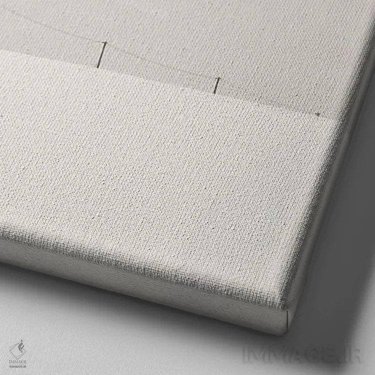 تابلو دکوراتیو فرار اثر لنا وایسبک - نمای نزدیک بافت بوم