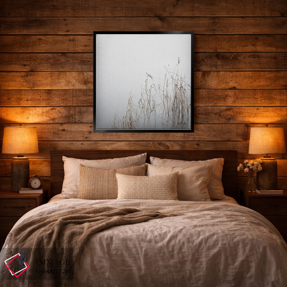 تابلو دکوراتیو ژانویه خاکستری اثر لنا وایسبک - D3B