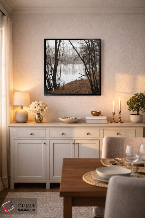 تابلو دکوراتیو مالیخولیا اثر لنا وایسبک - D6B