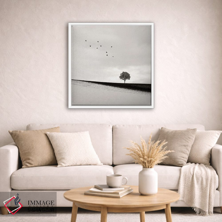 تابلو دکوراتیو دل تنها اثر لنا وایسبک - D2W