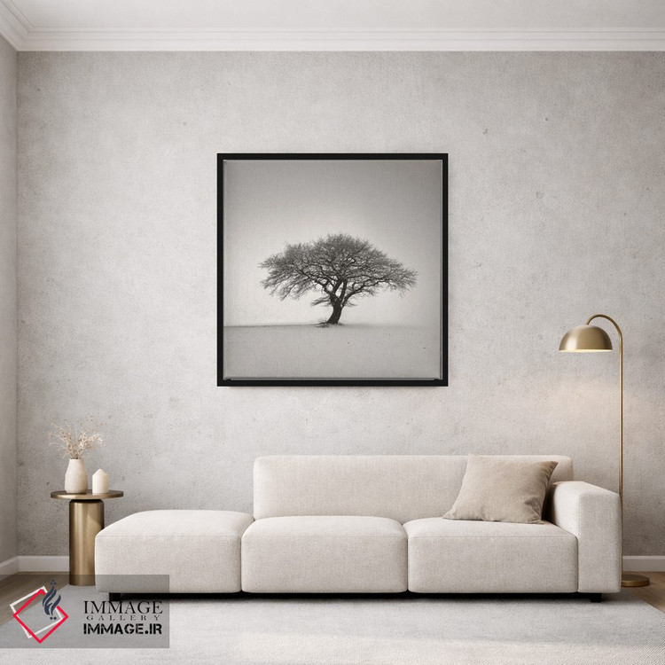 تابلو دکوراتیو تنها اثر لنا وایسبک - D1B