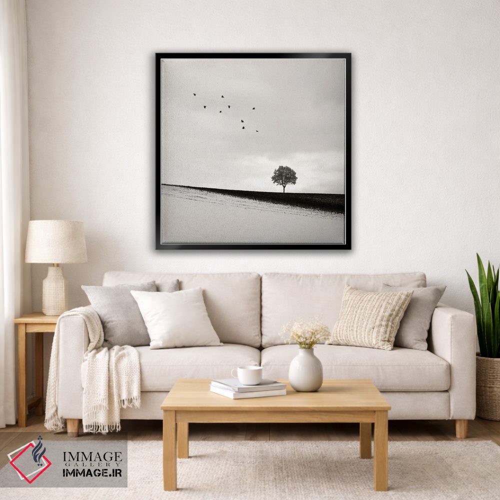 تابلو دکوراتیو دل تنها اثر لنا وایسبک - D4B