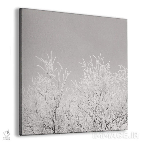 تابلو دکوراتیو زمستان نقاشی شده اثر لنا وایسبک - نمای پرسپکتیو محصول