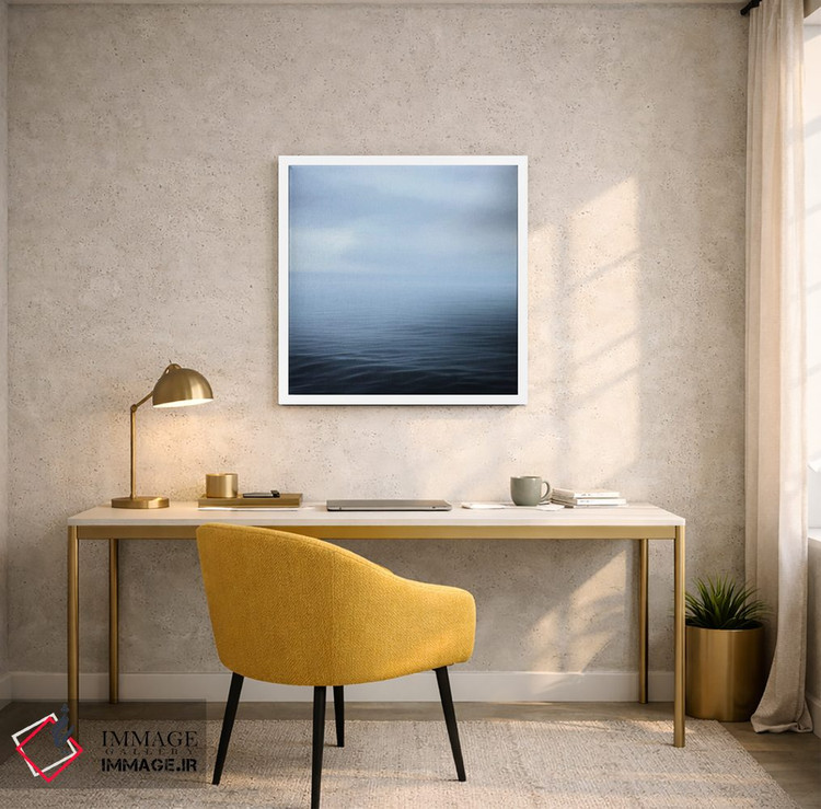 تابلو دکوراتیو منظره دریا اثر لنا وایسبک - D6W
