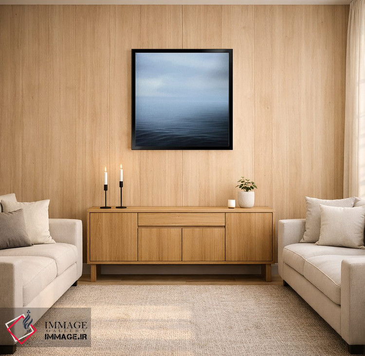 تابلو دکوراتیو منظره دریا اثر لنا وایسبک - D4B