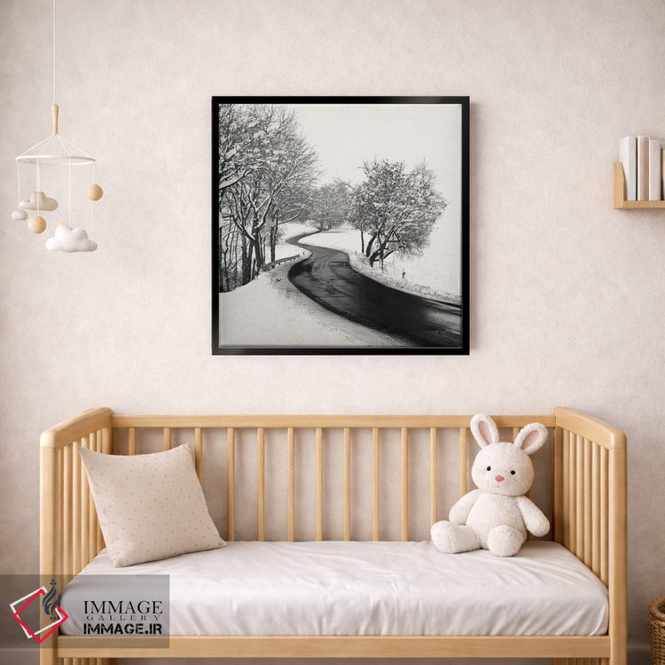 تابلو دکوراتیو جاده مارپیچ اثر لنا وایسبک - D1B