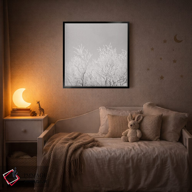 تابلو دکوراتیو زمستان نقاشی شده اثر لنا وایسبک - D4B