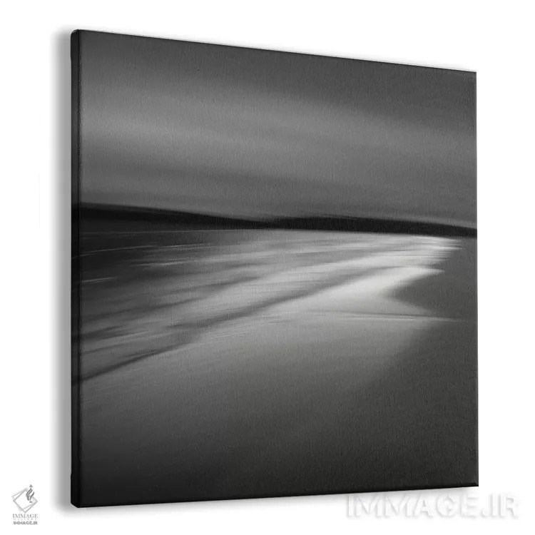 تابلو انتزاعی حال وهوای ساحلی پولیا اثر لنا وایسبک - نمای پرسپکتیو محصول