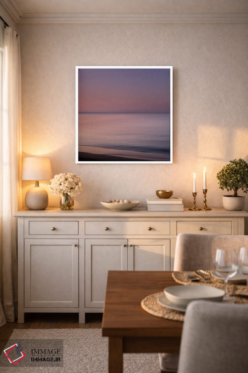 تابلو مینیمال رویای رنگی اثر لنا وایسبک - D3W