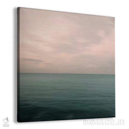 تابلو مدرن منظره دریا و آسمان اثر لنا وایسبک - نمای پرسپکتیو محصول