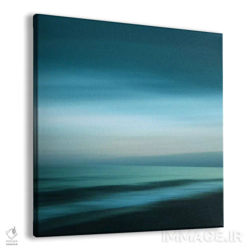 تابلو انتزاعی چشم انداز رویایی ۱ اثر لنا وایسبک - نمای پرسپکتیو محصول