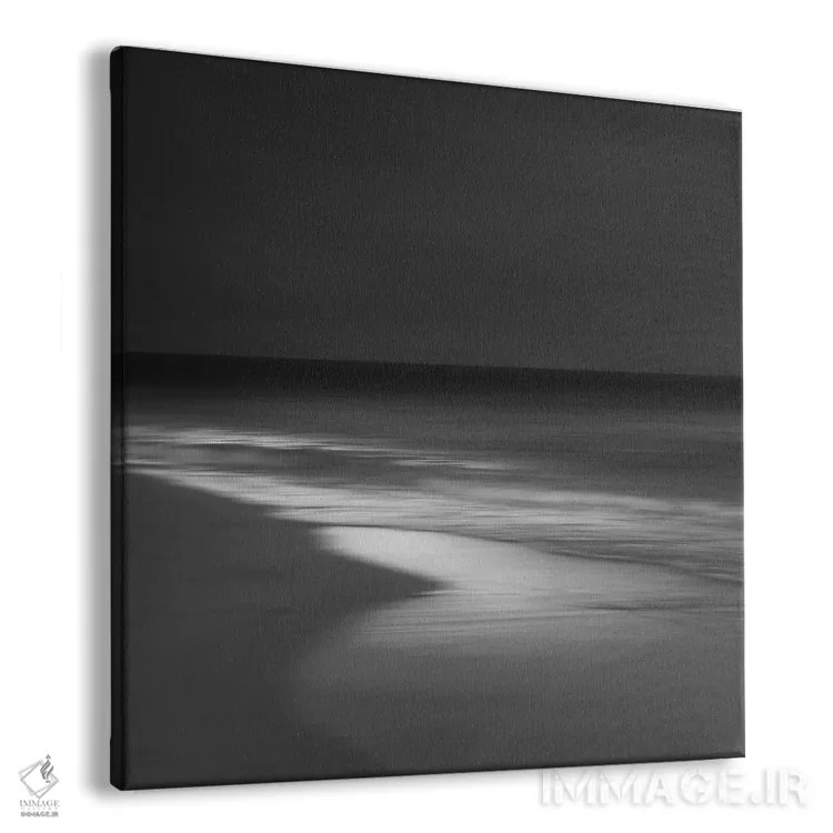 تابلو انتزاعی گرگ ومیش اثر لنا وایسبک - نمای پرسپکتیو محصول