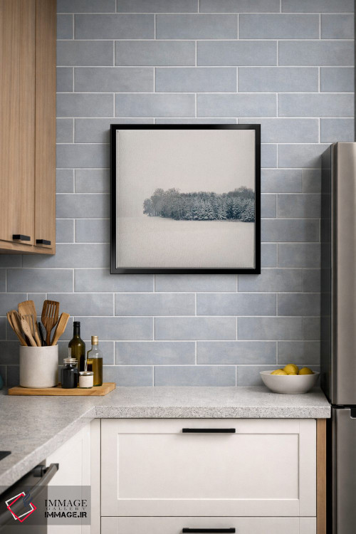 تابلو دکوراتیو سکوت اثر لنا وایسبک - D5B