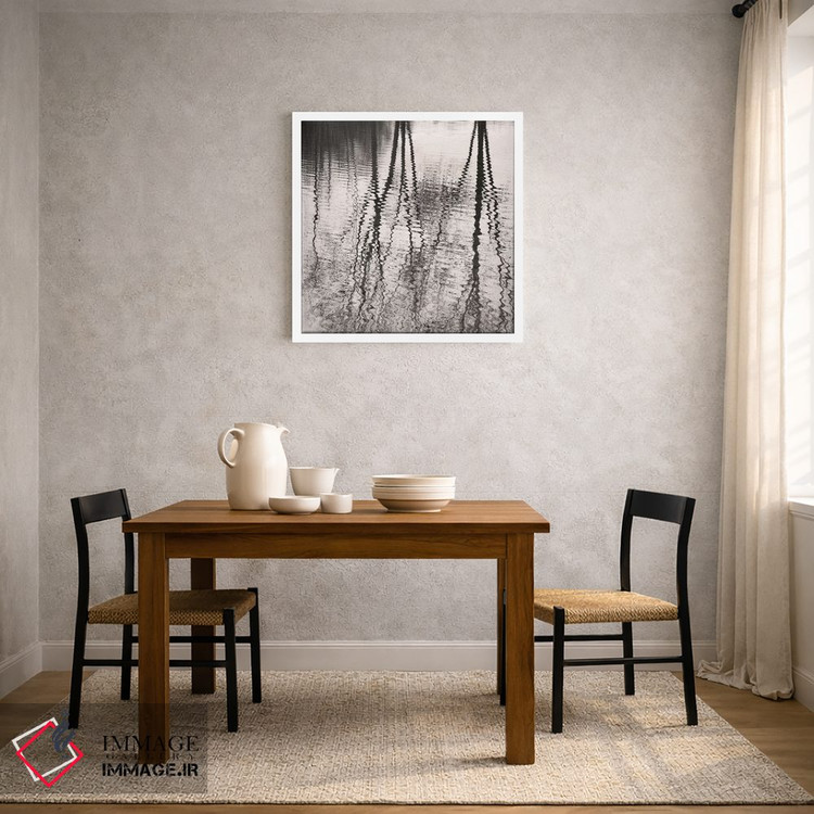 تابلو مدرن بازتاب اثر لنا وایسبک - D2W