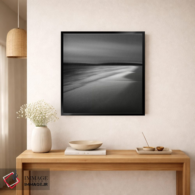 تابلو انتزاعی حال وهوای ساحلی پولیا اثر لنا وایسبک - D2B