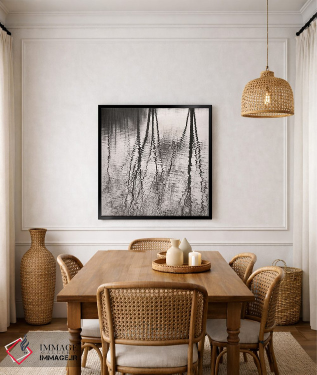 تابلو مدرن بازتاب اثر لنا وایسبک - D6B