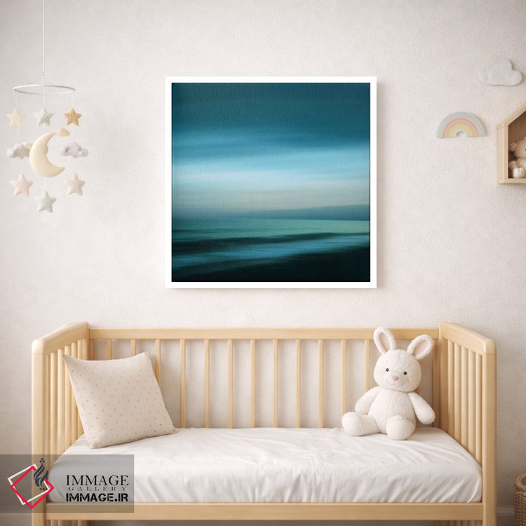 تابلو انتزاعی چشم انداز رویایی ۱ اثر لنا وایسبک - D1W