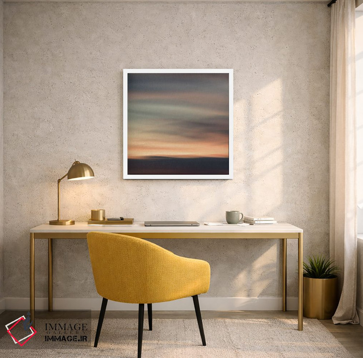 تابلو مینیمال چشم انداز رویایی ۱۰ اثر لنا وایسبک - D6W
