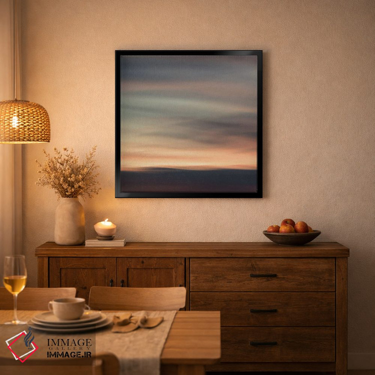 تابلو مینیمال چشم انداز رویایی ۱۰ اثر لنا وایسبک - D5B