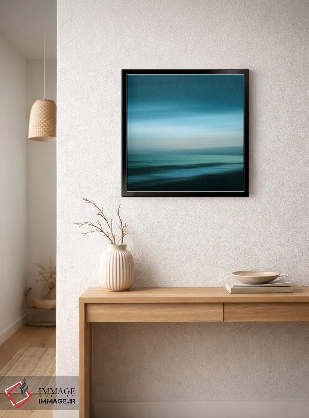 تابلو انتزاعی چشم انداز رویایی ۱ اثر لنا وایسبک - D4B