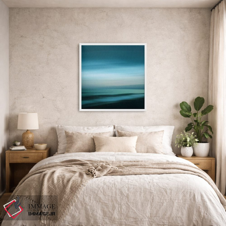 تابلو انتزاعی چشم انداز رویایی ۱ اثر لنا وایسبک - D6W