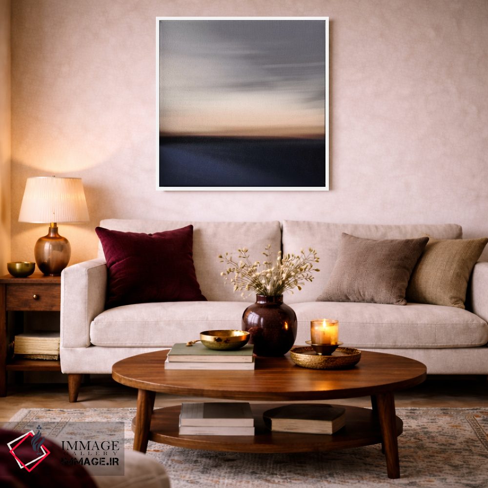 تابلو انتزاعی چشم انداز رویایی ۱۳ اثر لنا وایسبک - D3W