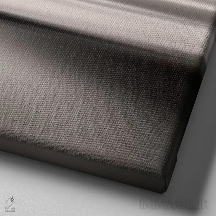 تابلو دکوراتیو پایان روز اثر لنا وایسبک - نمای نزدیک بافت بوم