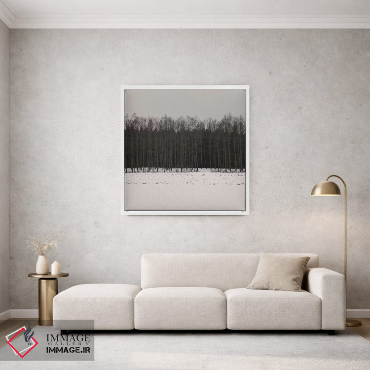 تابلو دکوراتیو جنگل های زمستانی اثر لنا وایسبک - D1W