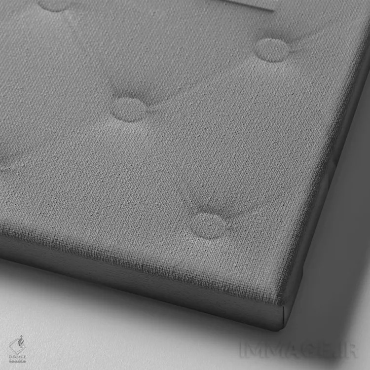 تابلو دکوراتیو پنل ورساچه اثر فایو بای فایو کالکتیو - نمای نزدیک بافت بوم