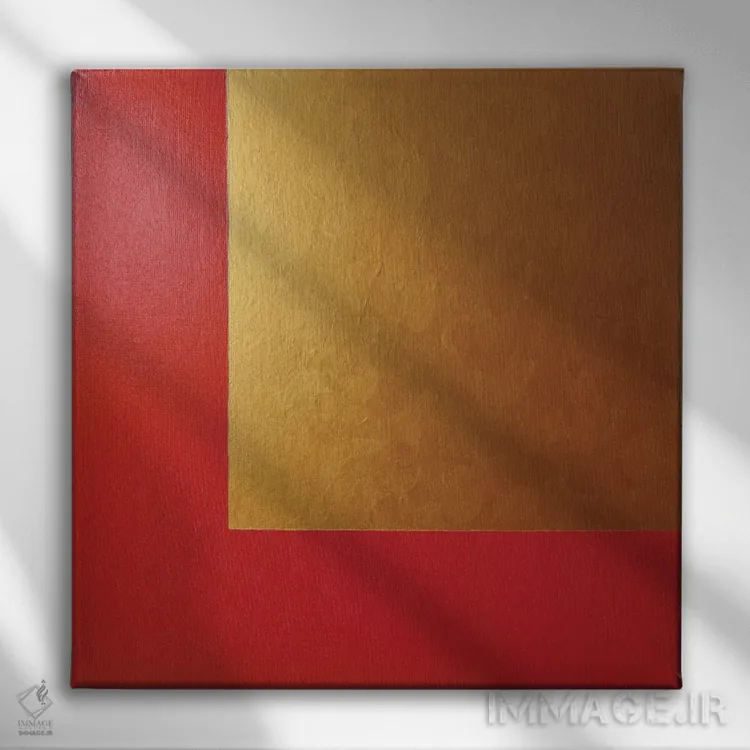 تابلو دکوراتیو عشق بخش اول اثر آلا گرانده - نمای روبهرو روی دیوار