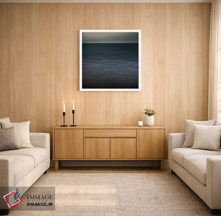 تابلو مینیمال چشم انداز خیالی ۸ اثر لنا وایسبک - D1W
