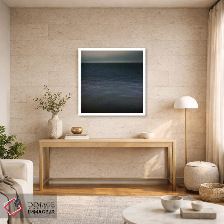 تابلو مینیمال چشم انداز خیالی ۸ اثر لنا وایسبک - D2W
